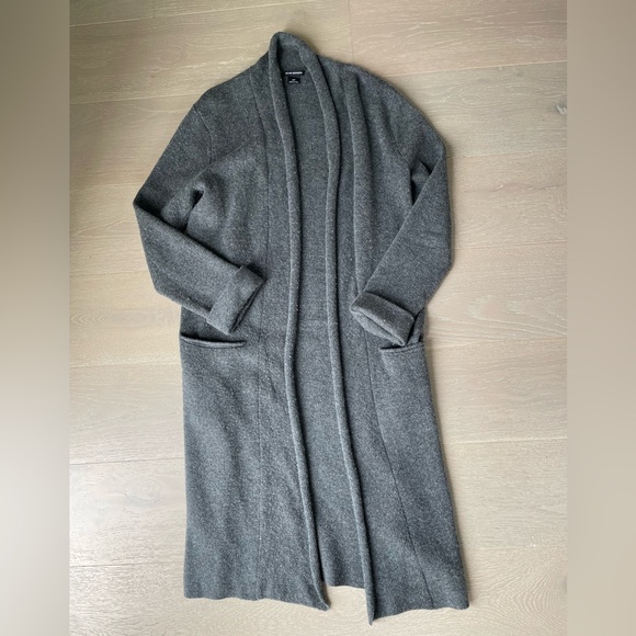Club Monaco Charcoal Women's Cape Sweater - Picture 1 of 6